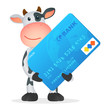 funny cartoon cow