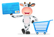 funny cartoon cow