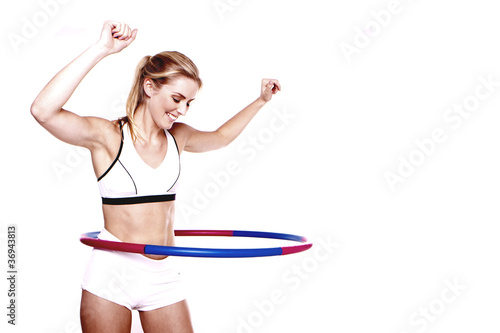 Photo: Fitness woman. Fitness woman.