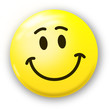 Smiley knallgelb