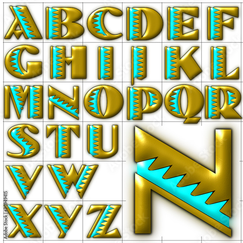 Vector: abc alphabet background bete noir font design abc alphabet background bete noir font design