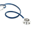 blue stethoscope isolated on white blue stethoscope isolated on white