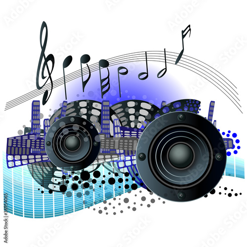 Vector: hintergrund abstrakt - musik hintergrund abstrakt - musik