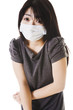 Sick Chinese woman.