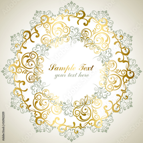 Vector: Abstract luxury frame Abstract luxury frame