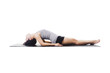 Photo: Chinese woman doing yoga. Chinese woman doing yoga.