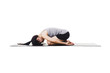 Photo: Chinese woman doing yoga. Chinese woman doing yoga.