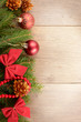 Christmas decoration border Christmas decoration border