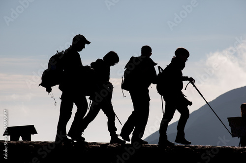 Photo: Hikers Hikers
