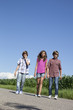 cool young friends on the road