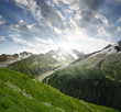View of the Savoy Alps-Europe