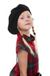 Portrait of a little girl