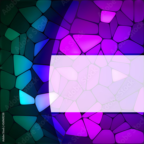 Vector: Stained glass design template. EPS 8 Stained glass design template. EPS 8