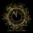 Vector: New Year Clock New Year Clock