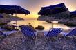 Wschód słońca w Grecji. Fotografia HDR Anthony Quinn Bay.