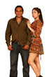 Young Indian couple Husbant and wife