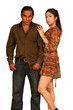 Young Indian couple