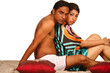 Indian Couple at home