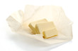 Butter on paper