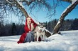 Red Hood with a wolf