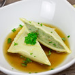 Brühe mit Maultaschen