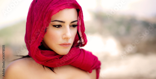 Photo: Beautiful arabic woman Beautiful arabic woman