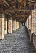 Imola Rocca Sforzesca walkway, Italy Imola Rocca Sforzesca walkway, Italy