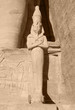 stone sculpture at Abu Simbel