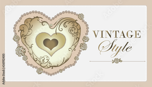 Cute Wedding Invitations on Foto  Cute Wedding Invitation Card And Valentine With Heart    321art