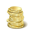 money golden pyramid
