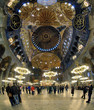 Interior of the Hagia Sophia in Istanbul, Turkey