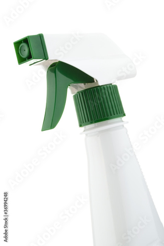 Photo: sprayer for liquids isolated on white background sprayer for liquids isolated on white background