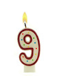 number candles