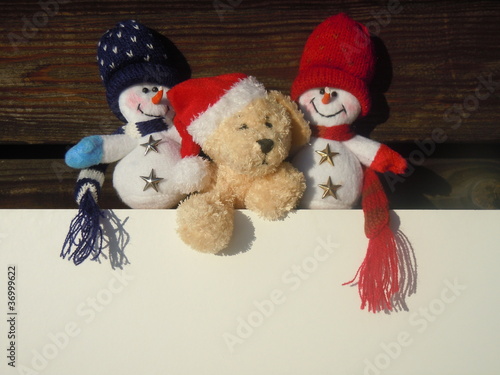 Photo: christmas stuffed toys advertisement christmas stuffed toys advertisement