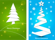 Albero Natale effetto carta neve stelle