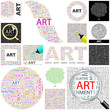 ART concept illustration. GREAT COLLECTION.
