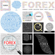 FOREX concept illustration. GREAT COLLECTION.