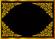 thai flower pattern background