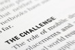 focus on the challenge