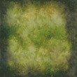 Vintage green leaves wallpaper with grunge effects