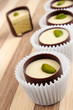 chocolate candies with filling