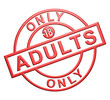 "Adult Only" Red Icon