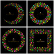 Vector: Colorful abstract background. Colorful abstract background.