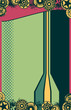 Retro Grunge Vector Poster Background
