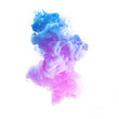 Abstrakte Farbe Wolke