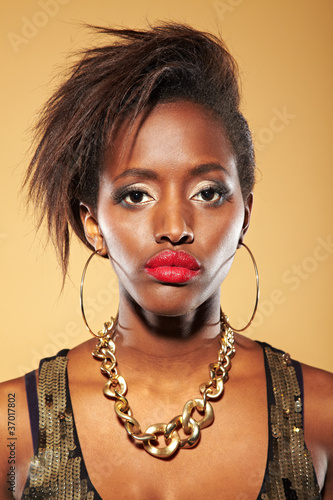 Foto: Portrait einer Afrikanerin Portrait einer Afrikanerin