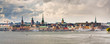 panorama of Stockholm city in autumn day, Sweden panorama of Stockholm city in autumn day, Sweden