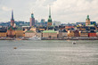panorama of Stockholm city in autumn day, Sweden panorama of Stockholm city in autumn day, Sweden