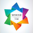 Vector: Vector star Vector star