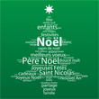 Nuage de Tags NOEL (arbre sapin de noël carte voeux père cadeau)